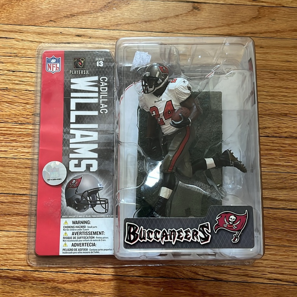 Cadillac Williams Tampa Buccaneers Collectable Figurine / 2006 / NFL